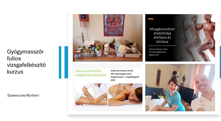 Gyógymasszőr fullos vizsgafelkészítő kurzus